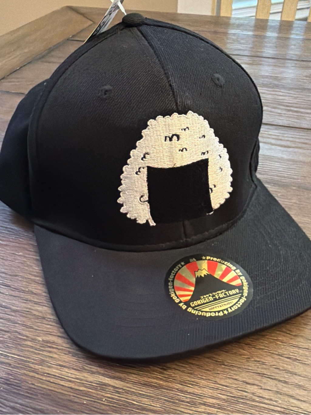 Gokigen Factory Onigiri Baseball Cap New Rare